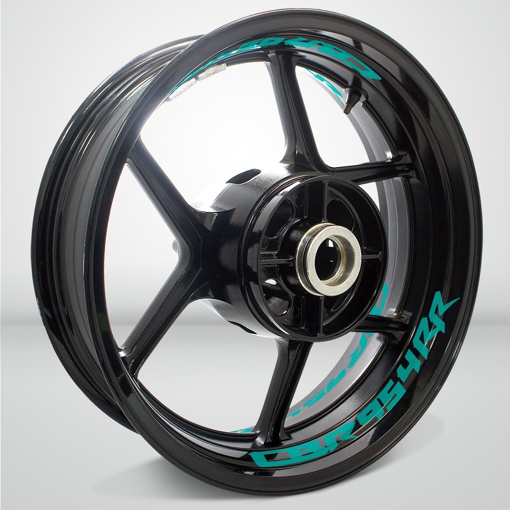 Dual Pack Inner Rim Tape Sticker Decal for Honda CBR 954RR - Motorcycle stickers and decals