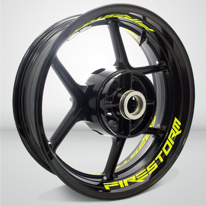 Dual Pack Inner Rim Tape Sticker Decal for Honda Firestorm - Motorcycle stickers and decals