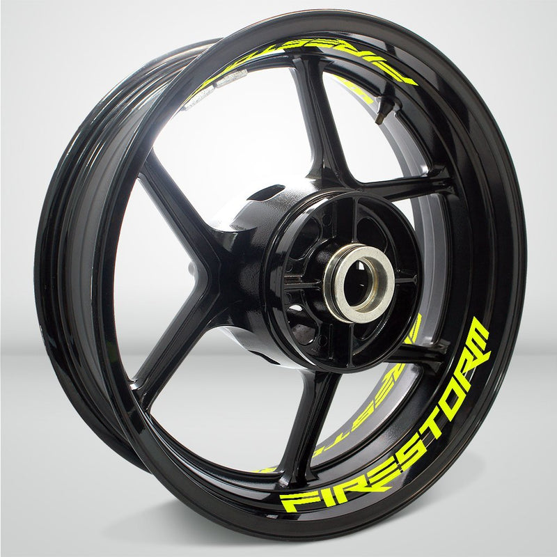 Dual Pack Inner Rim Tape Sticker Decal for Honda Firestorm - Motorcycle stickers and decals