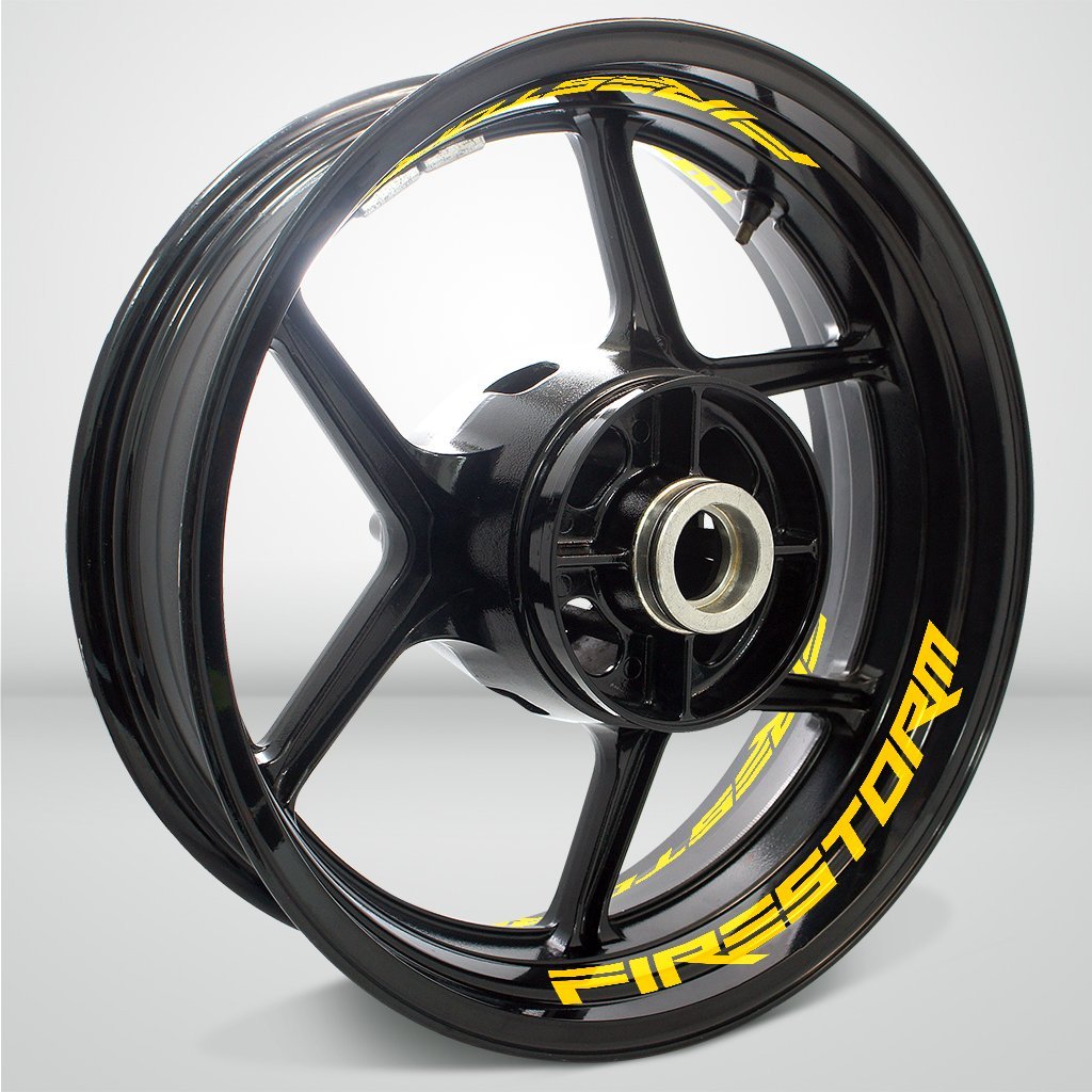 Dual Pack Inner Rim Tape Sticker Decal for Honda Firestorm - Motorcycle stickers and decals