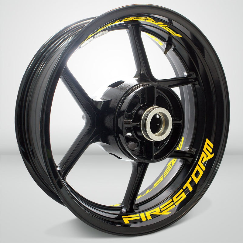 Dual Pack Inner Rim Tape Sticker Decal for Honda Firestorm - Motorcycle stickers and decals