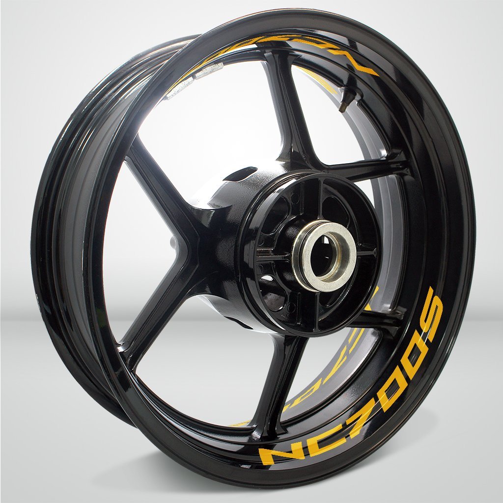 Dual Pack Inner Rim Tape Sticker Decal for Honda NC 700S - Motorcycle stickers and decals