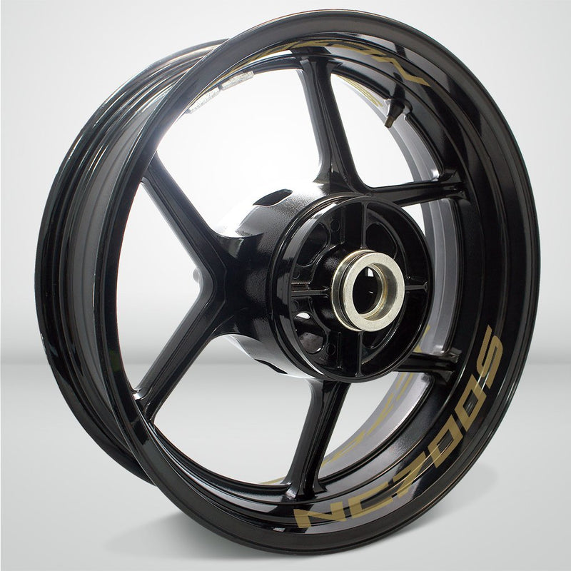 Dual Pack Inner Rim Tape Sticker Decal for Honda NC 700S - Motorcycle stickers and decals