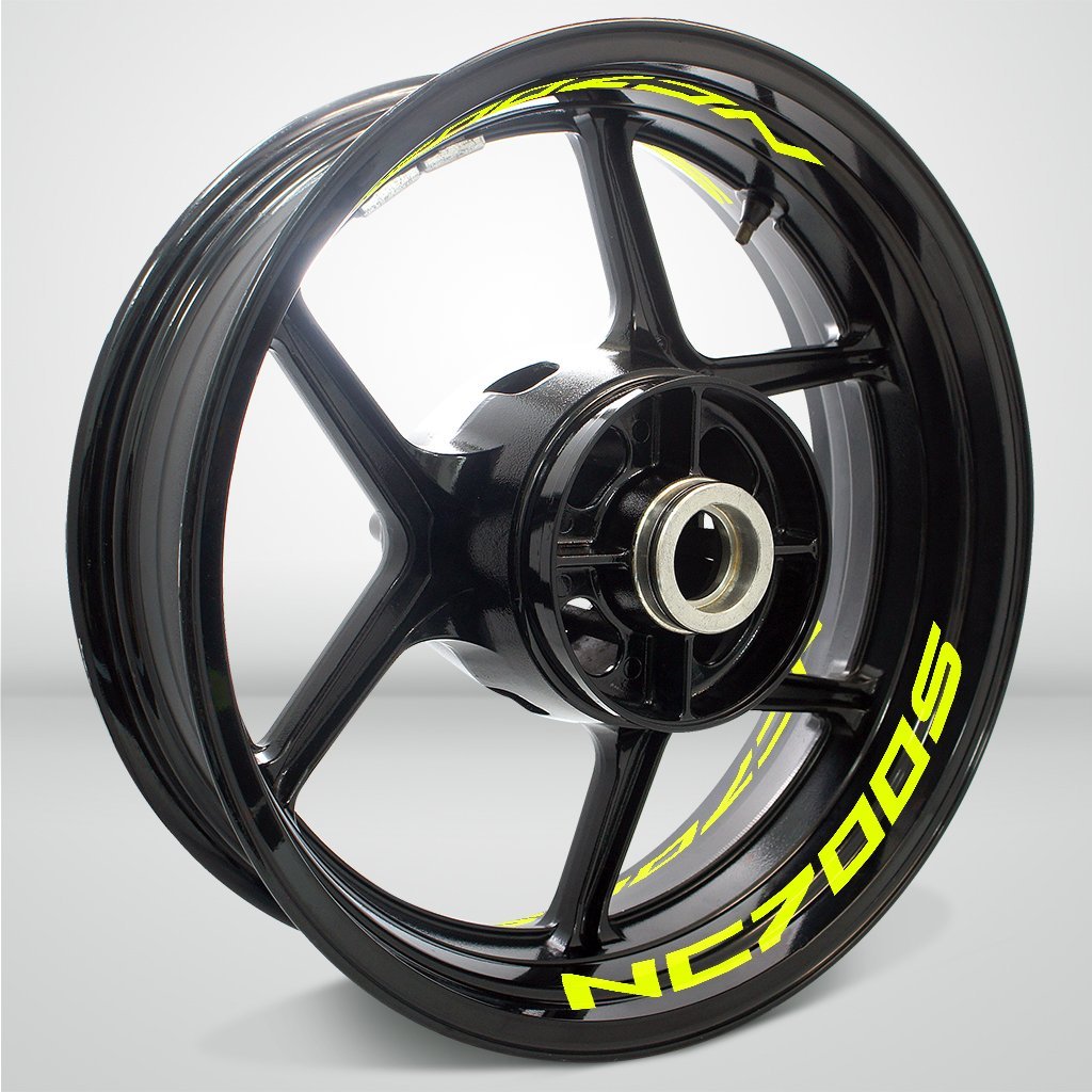 Dual Pack Inner Rim Tape Sticker Decal for Honda NC 700S - Motorcycle stickers and decals