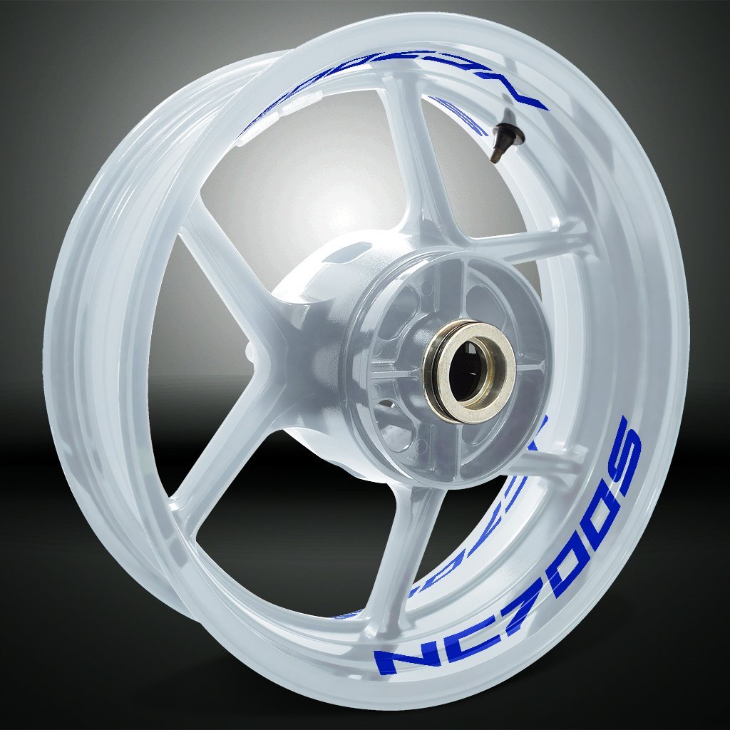 Dual Pack Inner Rim Tape Sticker Decal for Honda NC 700S - Motorcycle stickers and decals