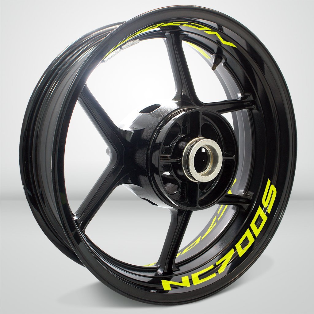 Dual Pack Inner Rim Tape Sticker Decal for Honda NC 700S - Motorcycle stickers and decals