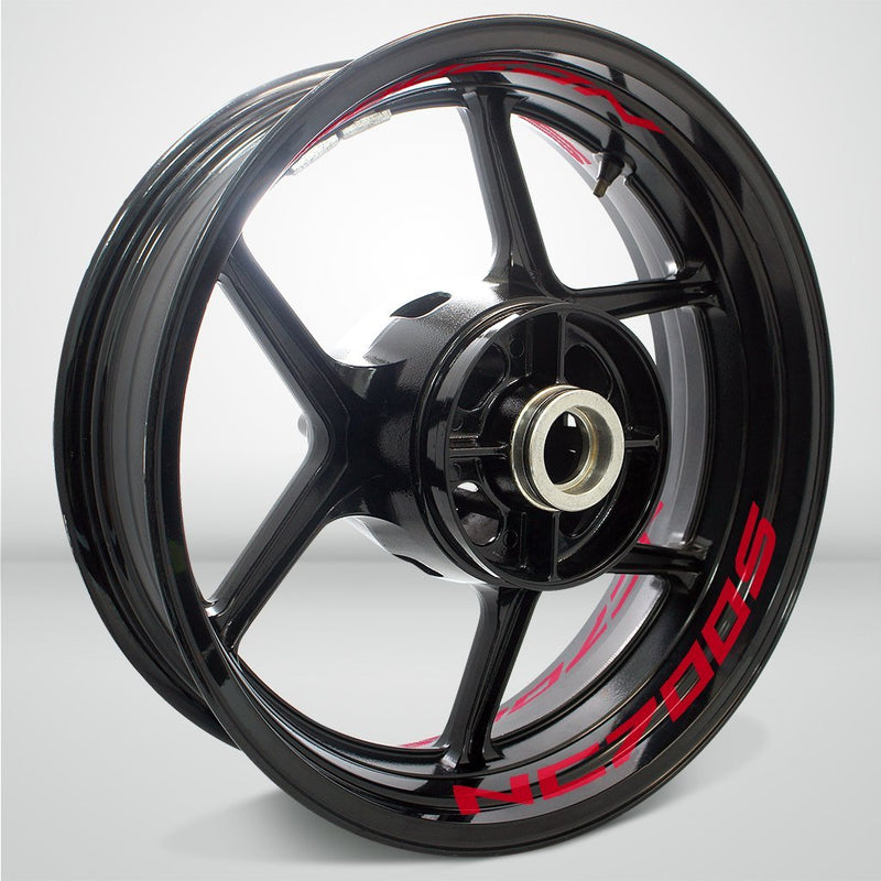 Dual Pack Inner Rim Tape Sticker Decal for Honda NC 700S - Motorcycle stickers and decals
