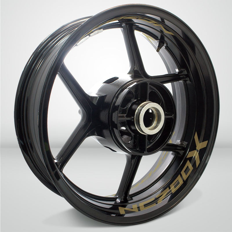 Dual Pack Inner Rim Tape Sticker Decal for Honda NC 700X - Motorcycle stickers and decals