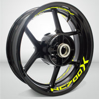 Dual Pack Inner Rim Tape Sticker Decal for Honda NC 700X - Motorcycle stickers and decals