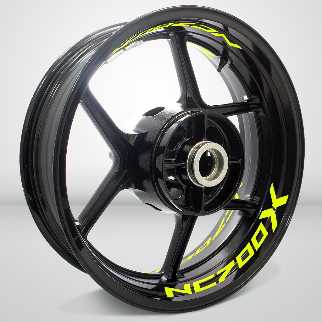Dual Pack Inner Rim Tape Sticker Decal for Honda NC 700X - Motorcycle stickers and decals