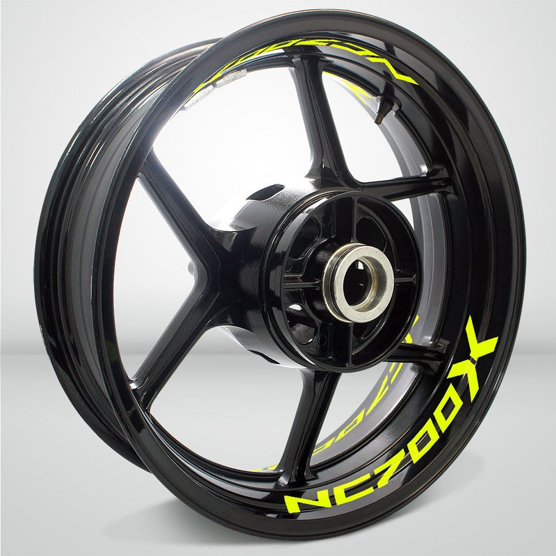 Dual Pack Inner Rim Tape Sticker Decal for Honda NC 700X - Motorcycle stickers and decals