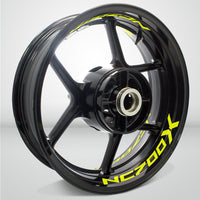 Dual Pack Inner Rim Tape Sticker Decal for Honda NC 700X - Motorcycle stickers and decals