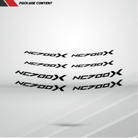 Dual Pack Inner Rim Tape Sticker Decal for Honda NC 700X - Motorcycle stickers and decals