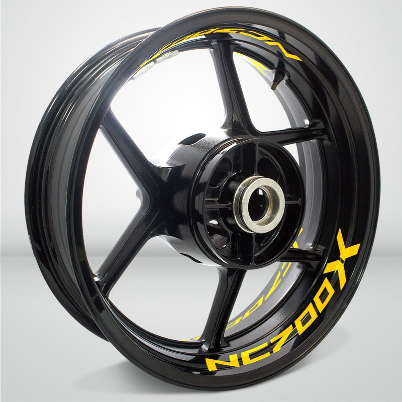 Dual Pack Inner Rim Tape Sticker Decal for Honda NC 700X - Motorcycle stickers and decals
