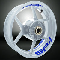 Dual Pack Inner Rim Tape Sticker Decal for Honda SP1 - Motorcycle stickers and decals