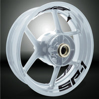 Dual Pack Inner Rim Tape Sticker Decal for Honda SP1 - Motorcycle stickers and decals
