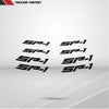 Dual Pack Inner Rim Tape Sticker Decal for Honda SP1 - Motorcycle stickers and decals