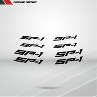 Dual Pack Inner Rim Tape Sticker Decal for Honda SP1 - Motorcycle stickers and decals