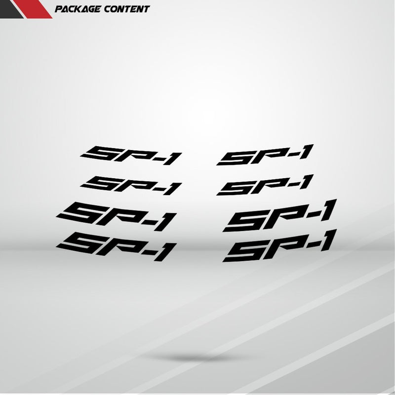 Dual Pack Inner Rim Tape Sticker Decal for Honda SP1 - Motorcycle stickers and decals