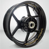 Dual Pack Inner Rim Tape Sticker Decal for Honda Super Four - Motorcycle stickers and decals