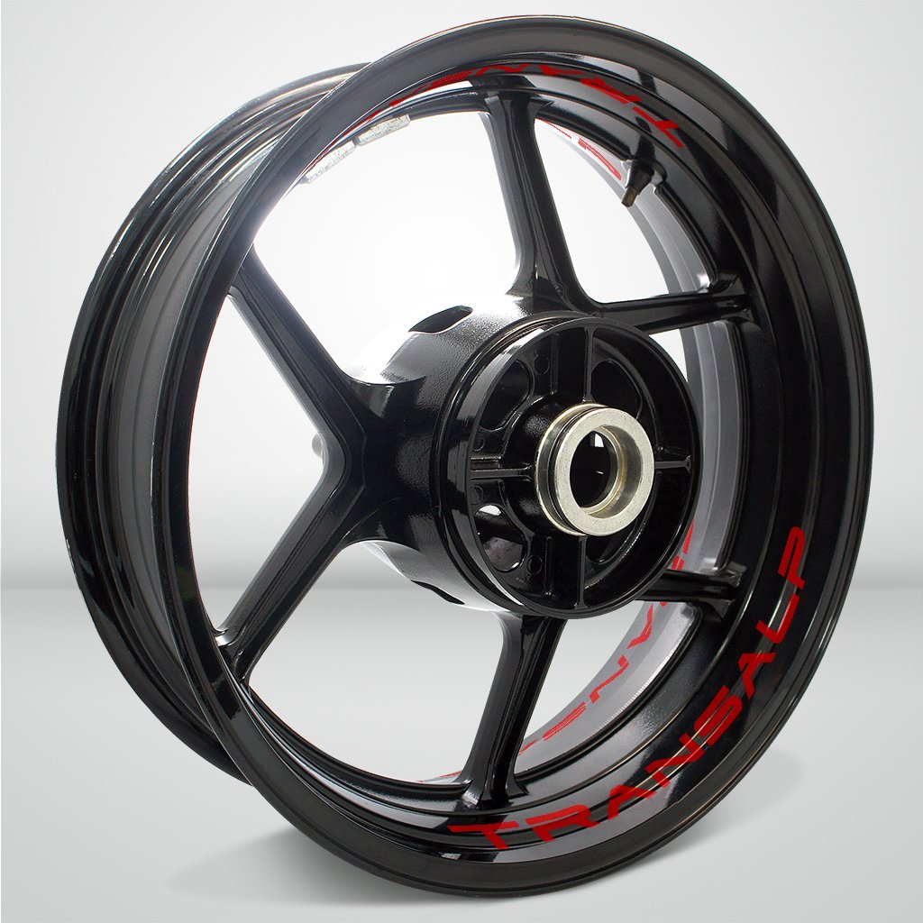 Dual Pack Inner Rim Tape Sticker Decal for Honda Transalp - Motorcycle stickers and decals
