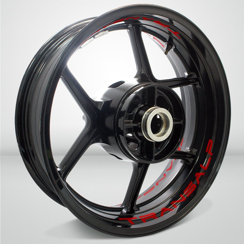 Dual Pack Inner Rim Tape Sticker Decal for Honda Transalp - Motorcycle stickers and decals