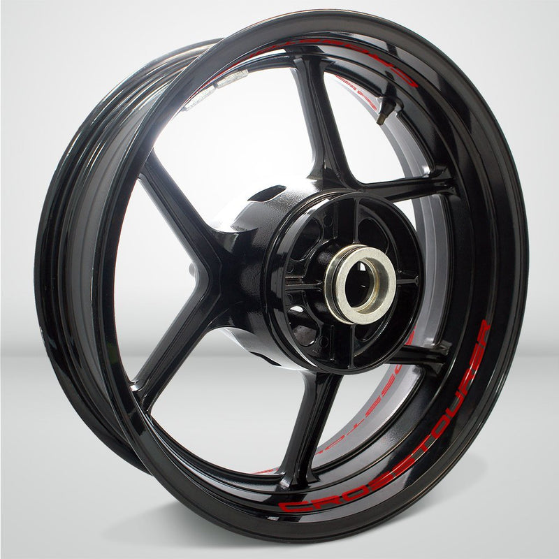 Dual Pack Inner Rim Tape Sticker Decal for Honda VFR 1200X Crosstourer - Motorcycle stickers and decals