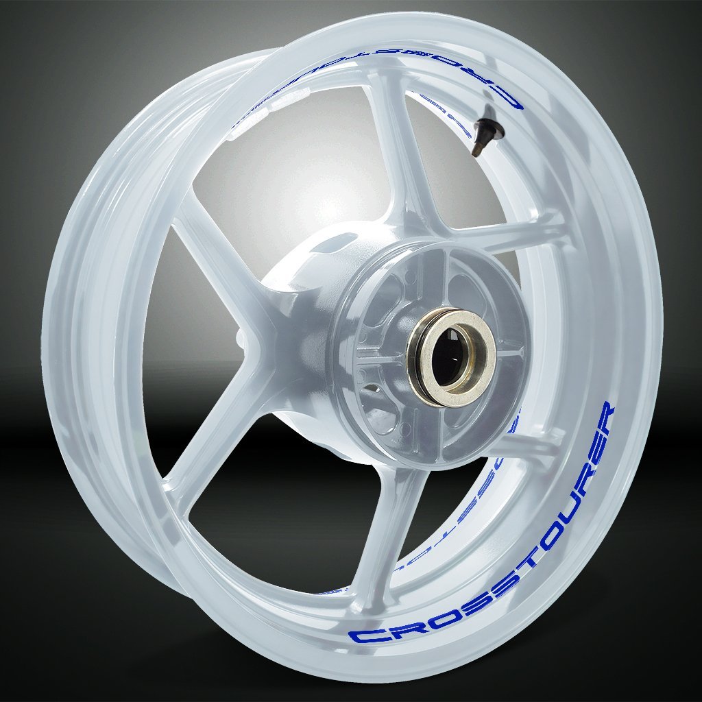 Dual Pack Inner Rim Tape Sticker Decal for Honda VFR 1200X Crosstourer - Motorcycle stickers and decals