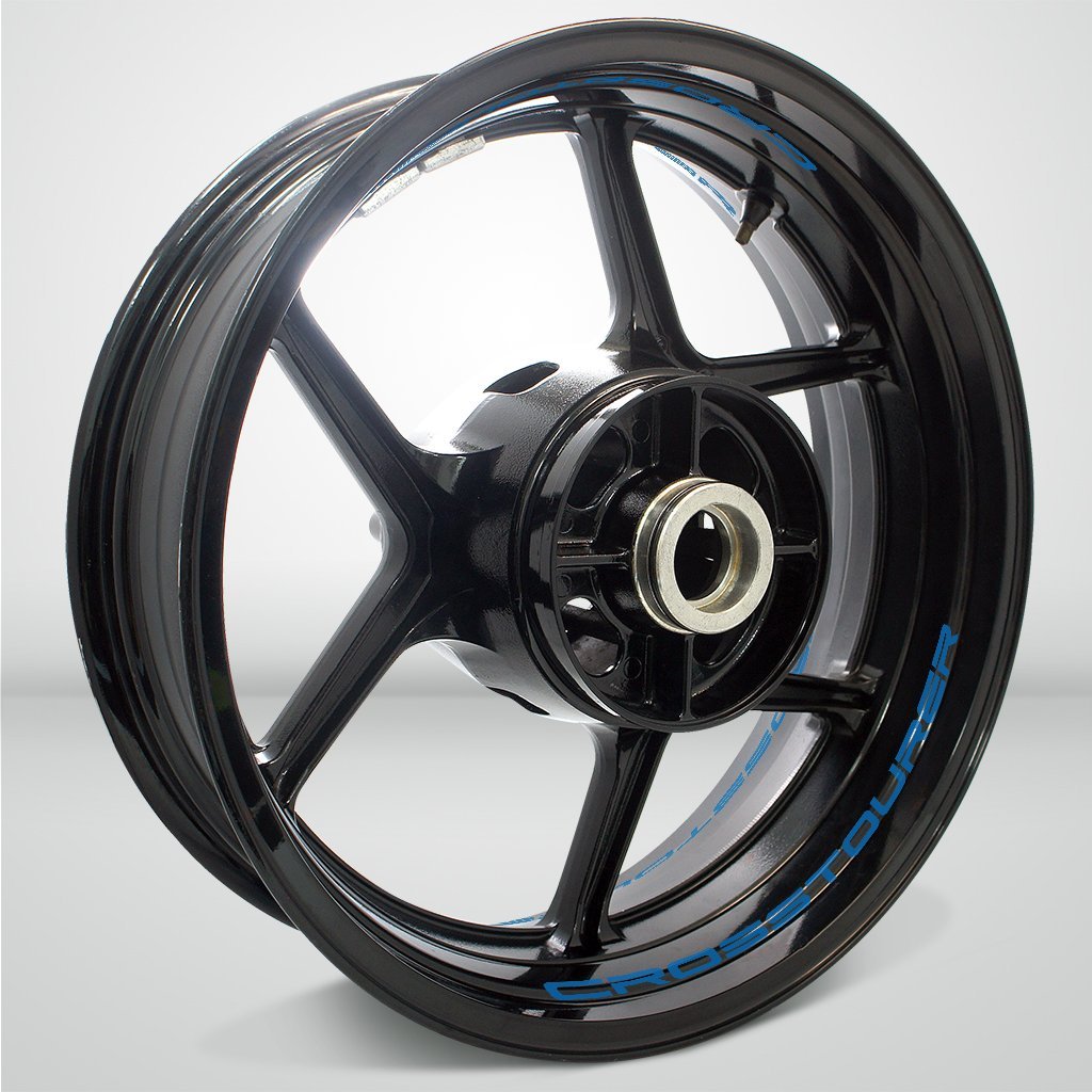 Dual Pack Inner Rim Tape Sticker Decal for Honda VFR 1200X Crosstourer - Motorcycle stickers and decals