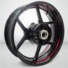 Dual Pack Inner Rim Tape Sticker Decal for Honda VFR 1200X Crosstourer - Motorcycle stickers and decals