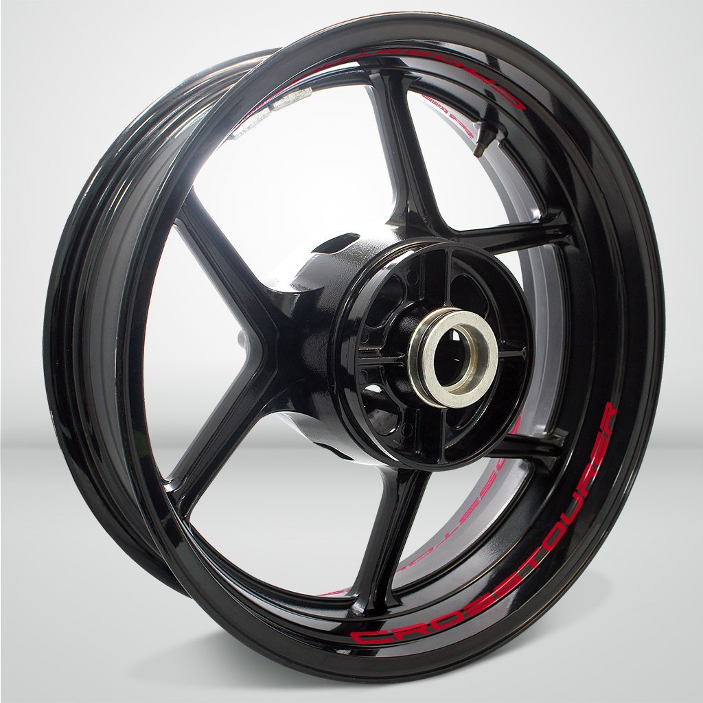 Dual Pack Inner Rim Tape Sticker Decal for Honda VFR 1200X Crosstourer - Motorcycle stickers and decals