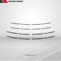 Dual Pack Inner Rim Tape Sticker Decal for Honda VFR 1200X Crosstourer - Motorcycle stickers and decals