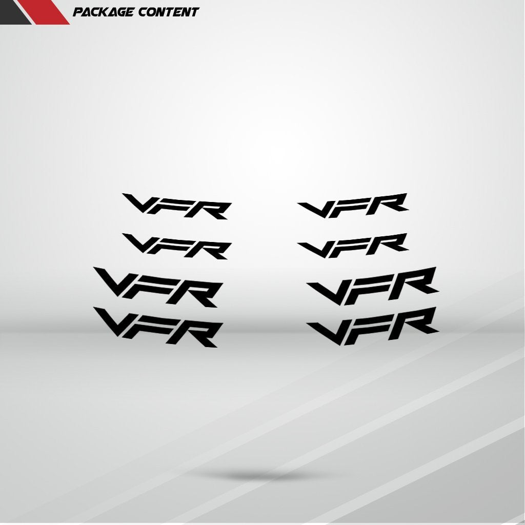 Dual Pack Inner Rim Tape Sticker Decal for Honda VFR - Motorcycle stickers and decals