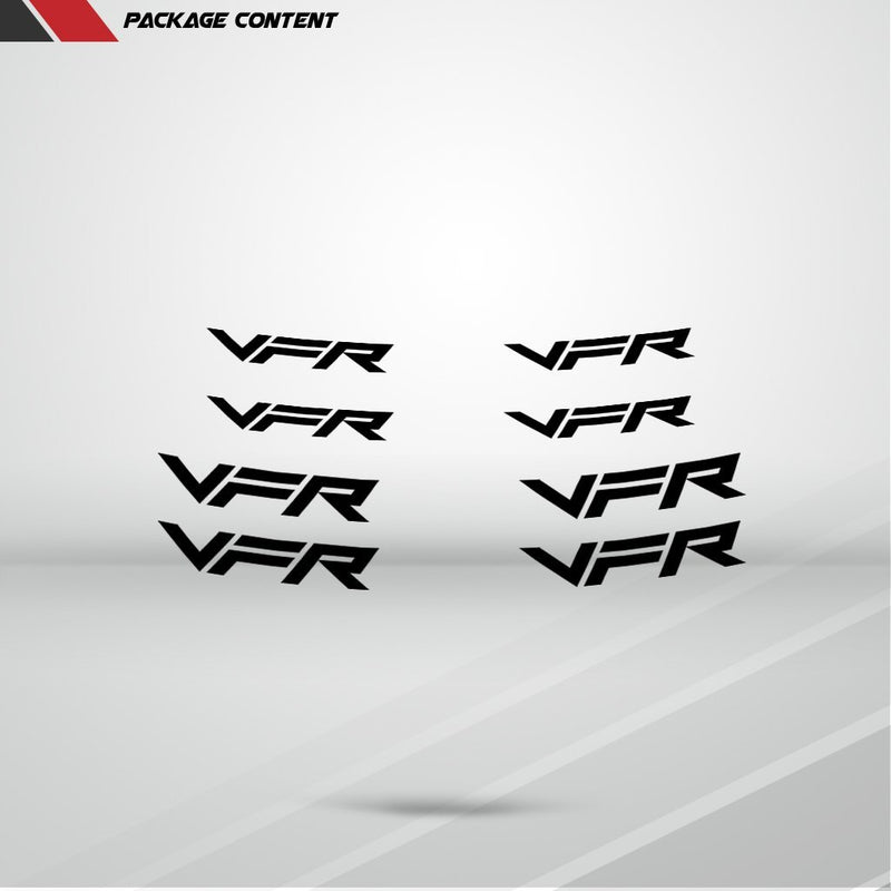 Dual Pack Inner Rim Tape Sticker Decal for Honda VFR - Motorcycle stickers and decals