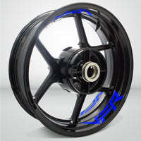 Dual Pack Inner Rim Tape Sticker Decal for Honda VFR - Motorcycle stickers and decals