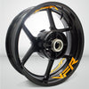 Dual Pack Inner Rim Tape Sticker Decal for Honda VFR - Motorcycle stickers and decals
