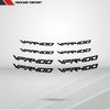 Dual Pack Inner Rim Tape Sticker Decal for Honda VFR 400 - Motorcycle stickers and decals