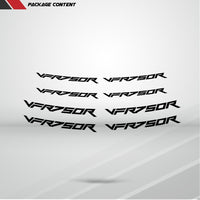 Dual Pack Inner Rim Tape Sticker Decal for Honda VFR 750R - Motorcycle stickers and decals
