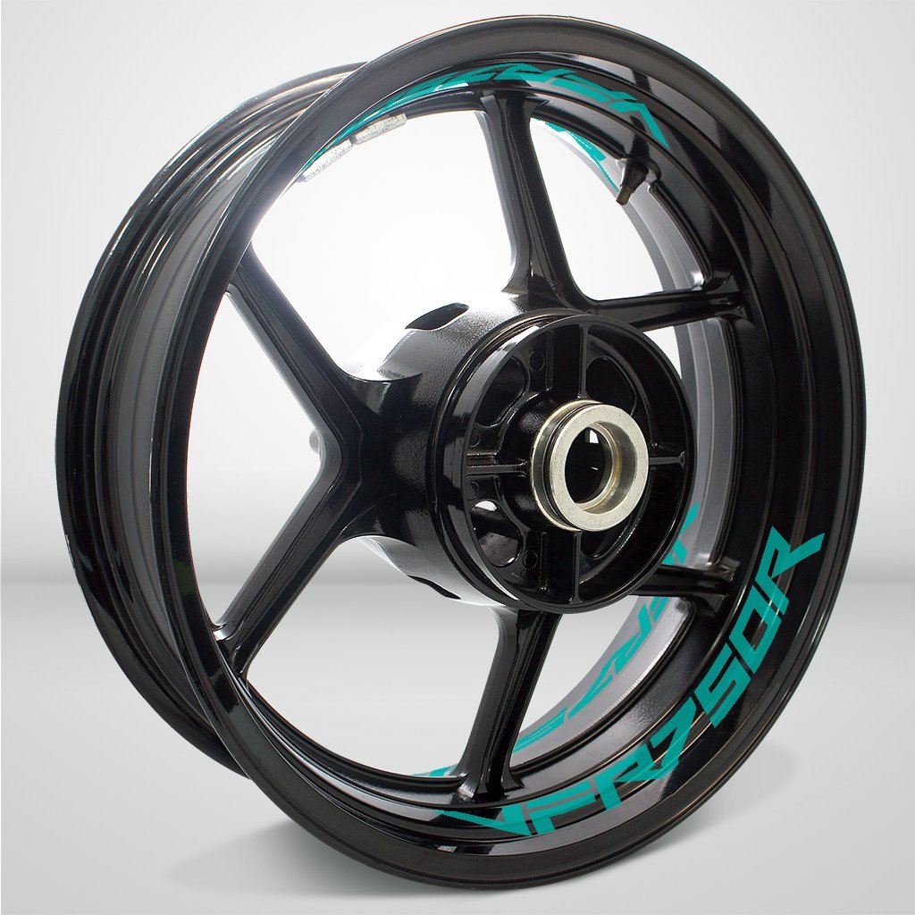 Dual Pack Inner Rim Tape Sticker Decal for Honda VFR 750R - Motorcycle stickers and decals