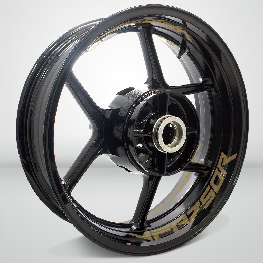 Dual Pack Inner Rim Tape Sticker Decal for Honda VFR 750R - Motorcycle stickers and decals