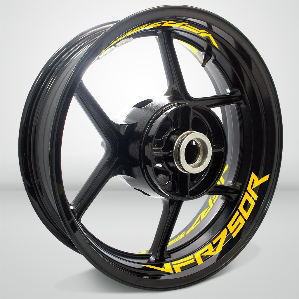 Dual Pack Inner Rim Tape Sticker Decal for Honda VFR 750R - Motorcycle stickers and decals