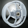 Dual Pack Inner Rim Tape Sticker Decal for Honda VFR 750R - Motorcycle stickers and decals