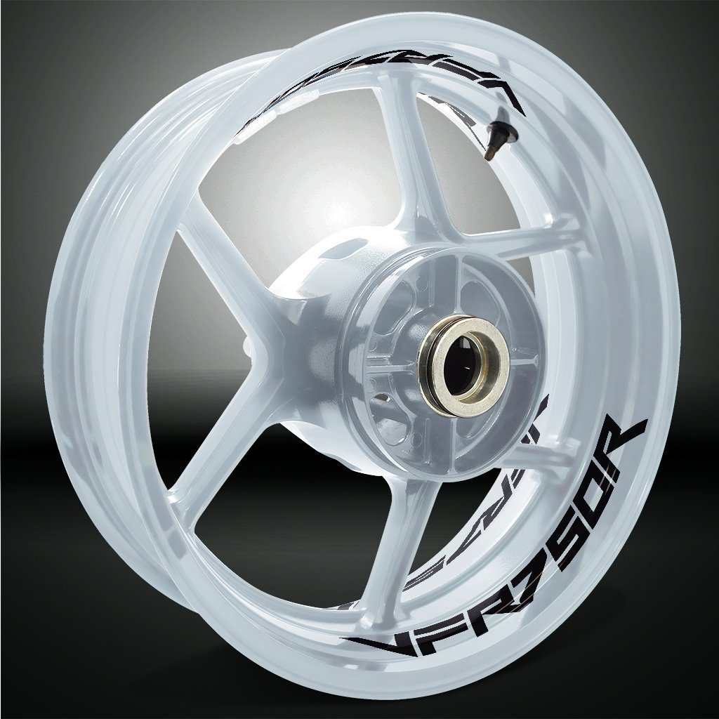 Dual Pack Inner Rim Tape Sticker Decal for Honda VFR 750R - Motorcycle stickers and decals