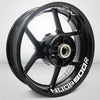 Dual Pack Inner Rim Tape Sticker Decal for Husqvarna Nuda900R - Motorcycle stickers and decals