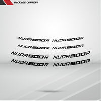 Dual Pack Inner Rim Tape Sticker Decal for Husqvarna Nuda900R - Motorcycle stickers and decals