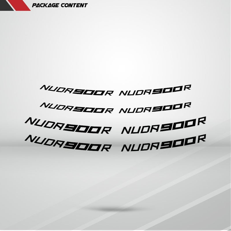 Dual Pack Inner Rim Tape Sticker Decal for Husqvarna Nuda900R - Motorcycle stickers and decals
