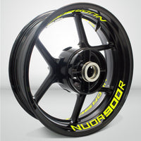 Dual Pack Inner Rim Tape Sticker Decal for Husqvarna Nuda900R - Motorcycle stickers and decals