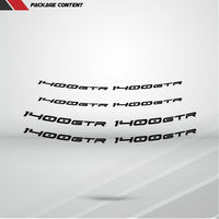Dual Pack Inner Rim Tape Sticker Decal for Kawasaki 1400 GTR - Motorcycle stickers and decals
