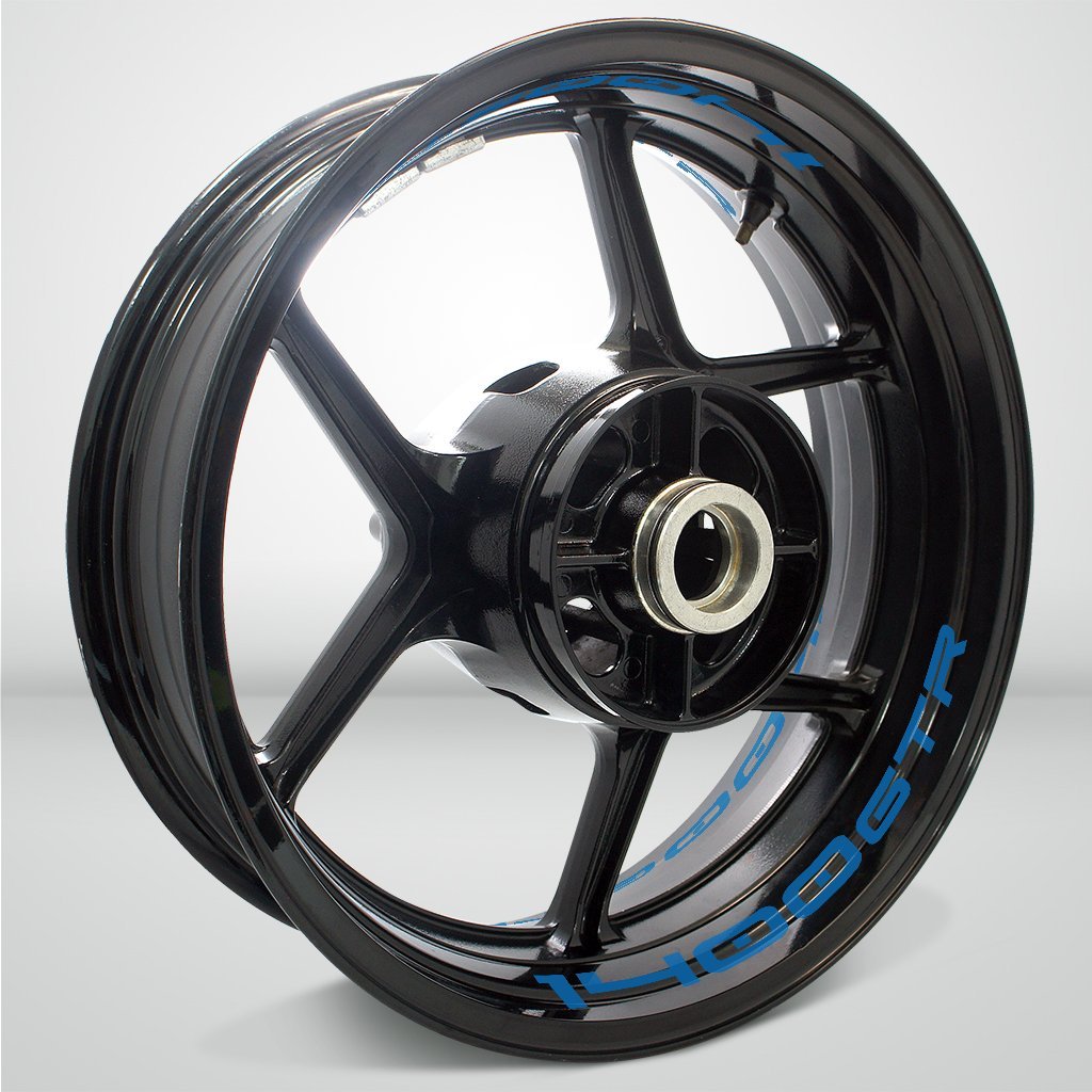 Dual Pack Inner Rim Tape Sticker Decal for Kawasaki 1400 GTR - Motorcycle stickers and decals