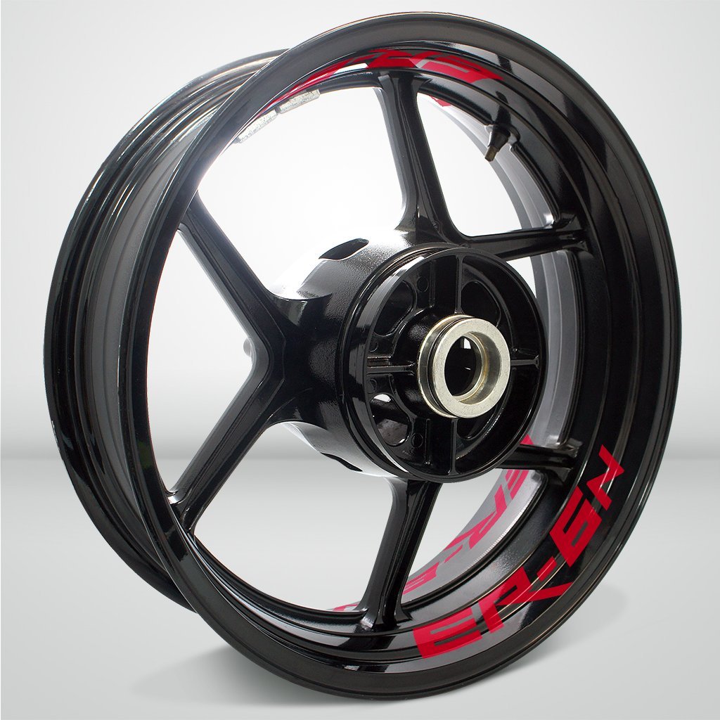 Dual Pack Inner Rim Tape Sticker Decal for Kawasaki ER6N - Motorcycle stickers and decals